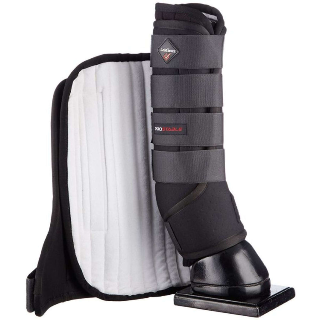 LeMieux Leg protection Stable Boot Wraps Black
