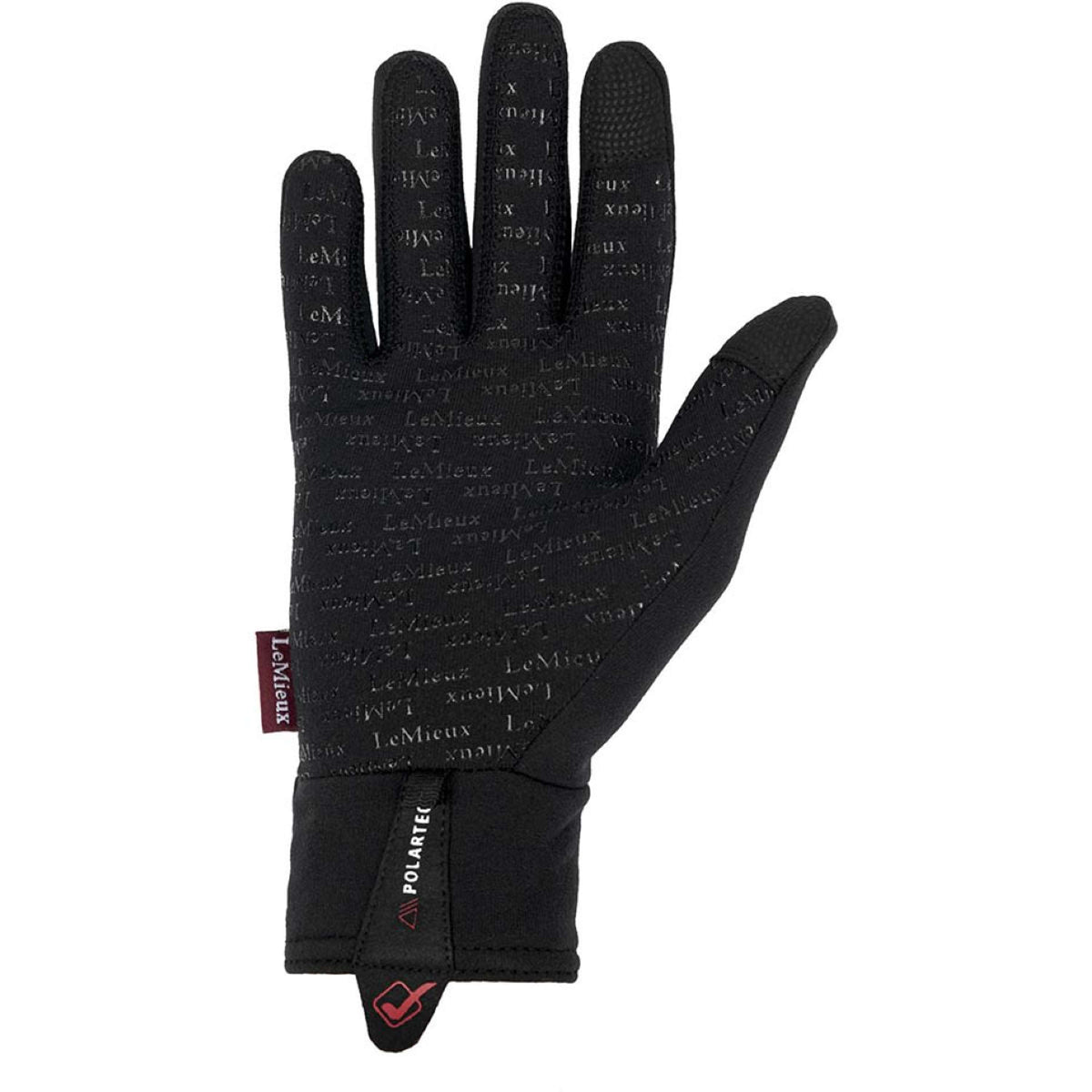 LeMieux Riding Gloves Polar Tec Black