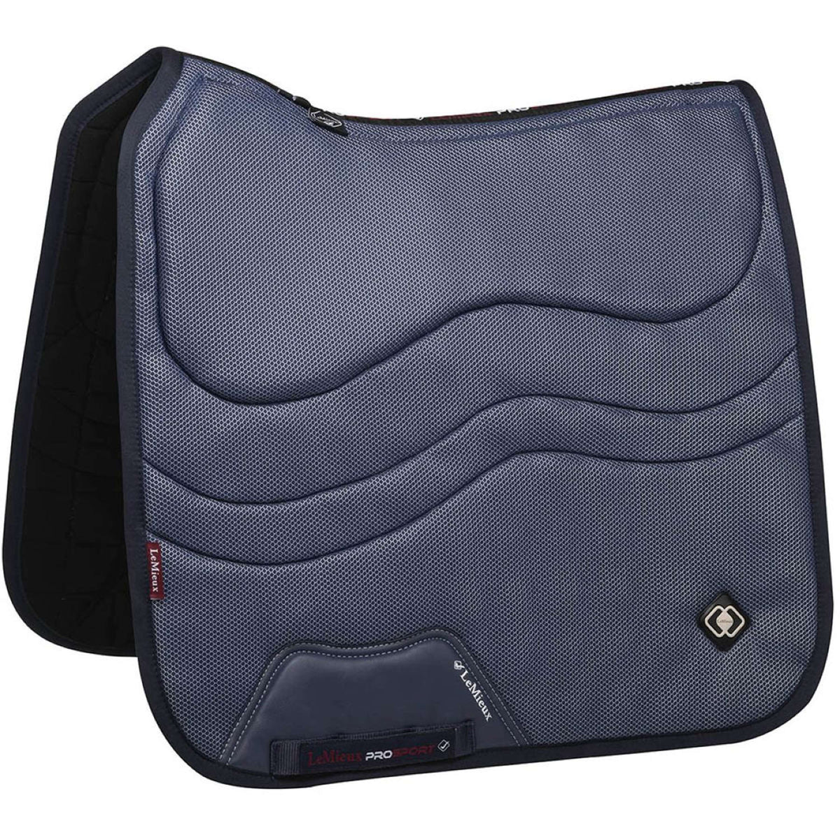 LeMieux Saddlepad Ultramesh Square Dressage Navy