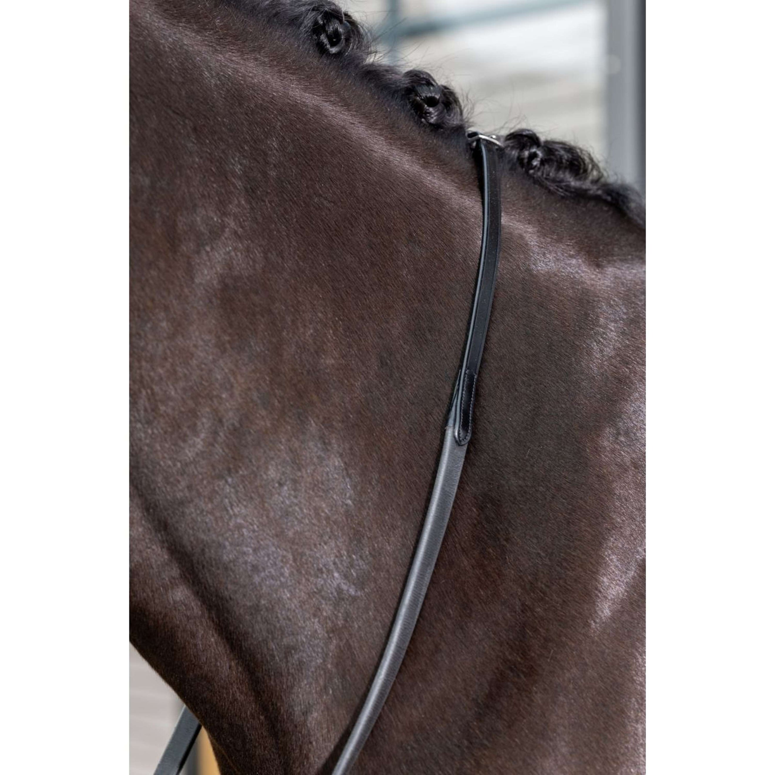 LeMieux Kudos Reins Kris Extreme Rubber Black LeMieux Kudos Reins Kris Extreme Rubber Black