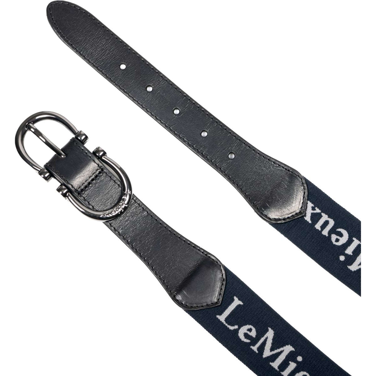 LeMieux Belt Elasticated Navy