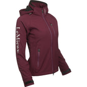 LeMieux Jacket Elite Softshell Women Burgundy