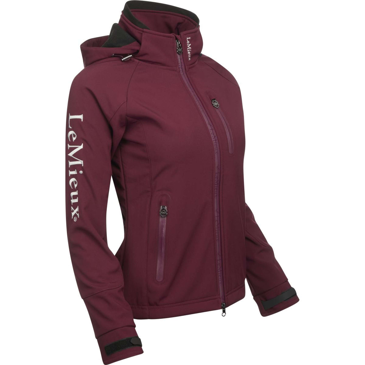 LeMieux Jacket Elite Softshell Women Burgundy