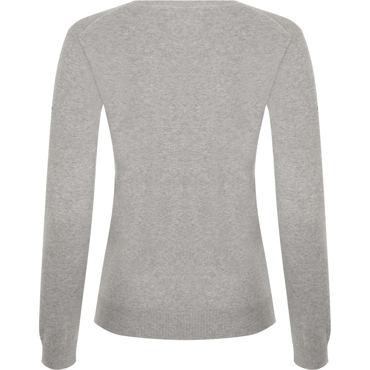 LeMieux Sweater Elite V-Neck Women Grey