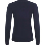 LeMieux Sweater Elite V-Neck Women Navy