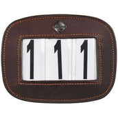 LeMieux Start Numbers Saddle Pad Brown