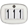 LeMieux Start Numbers Saddle Pad White