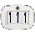 LeMieux Start Numbers Saddle Pad White