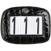 LeMieux Start Numbers Saddle Pad Black Croc