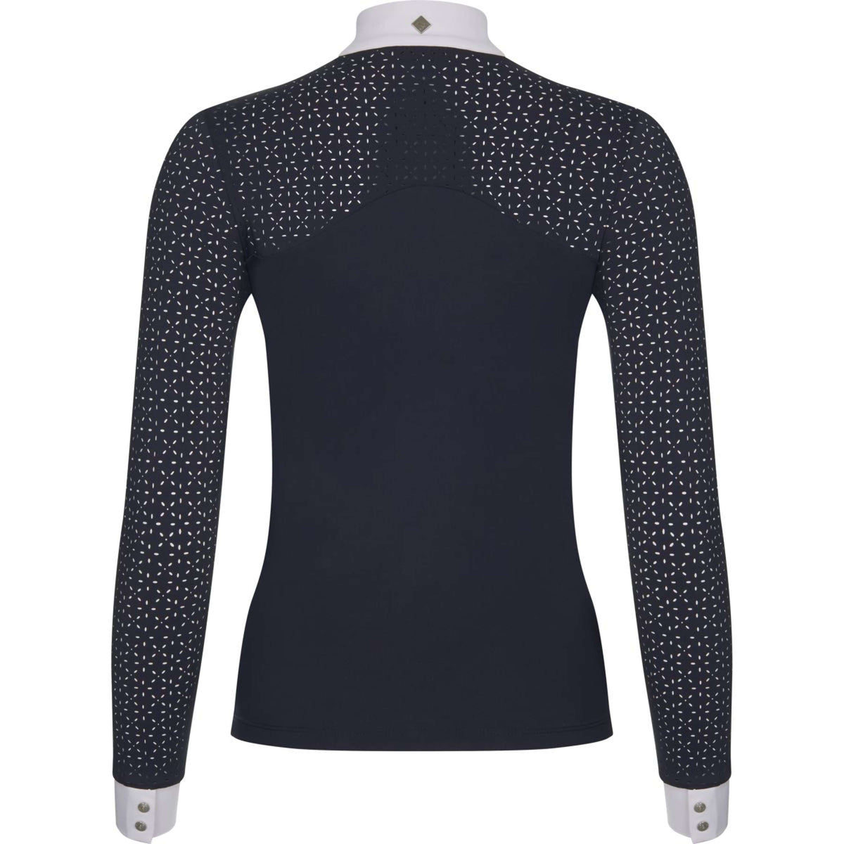 LeMieux Stock Shirt Olivia Long Sleeves Navy