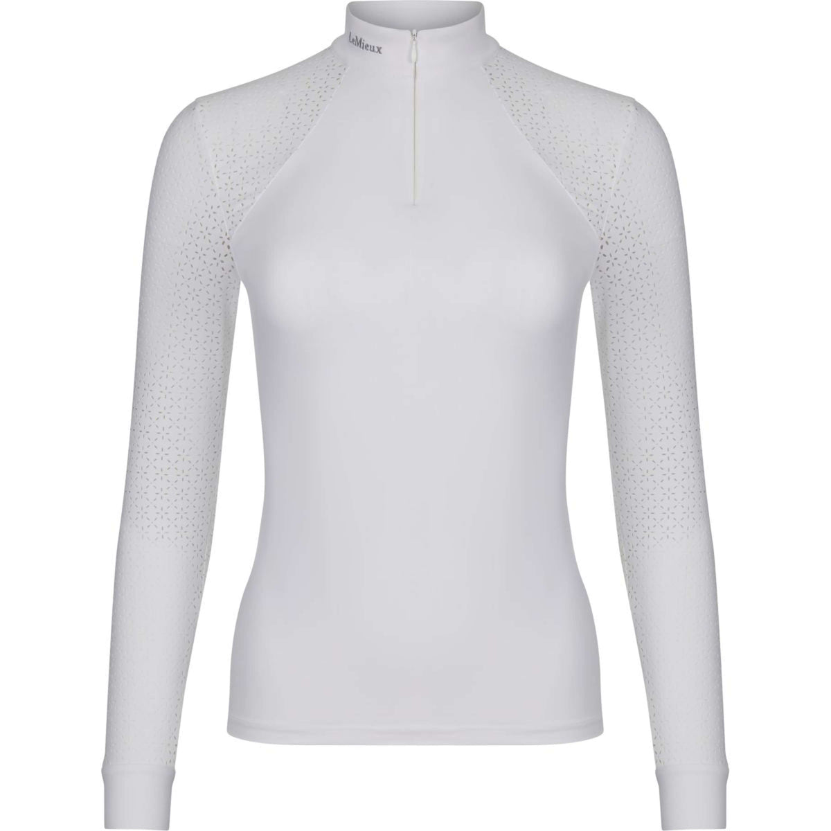 LeMieux Stock Shirt Olivia Long Sleeves White