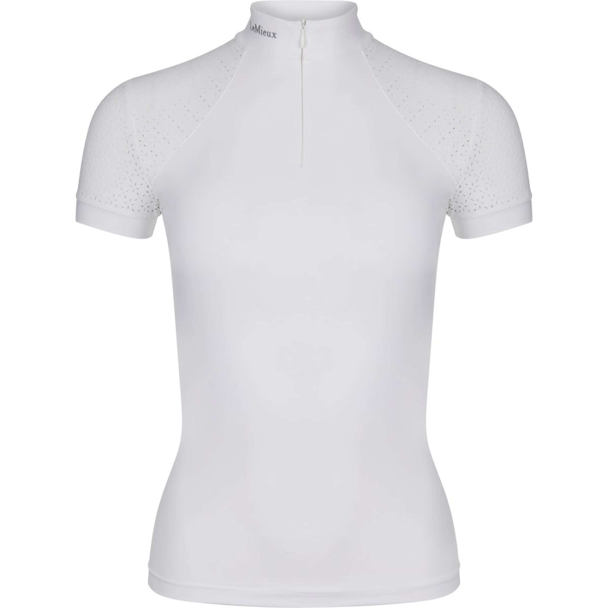 LeMieux Stock Shirt Olivia Short Sleeves White