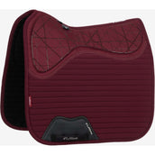 LeMieux Saddlepad Softshell Grip Dressage Burgundy