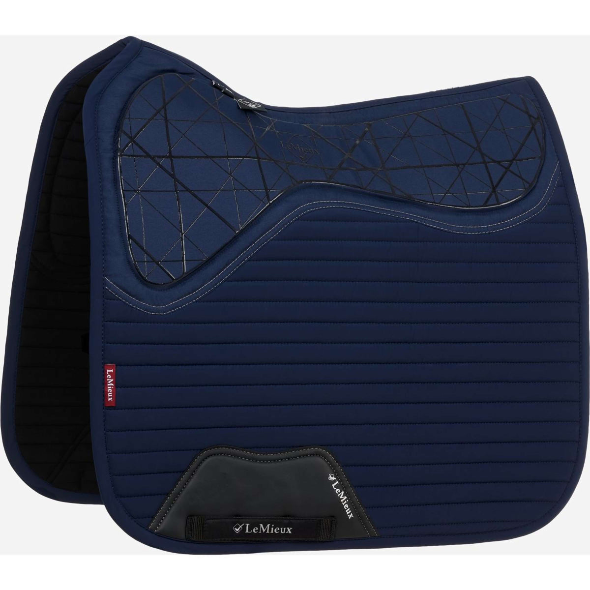 LeMieux Saddlepad Softshell Grip Dressage Navy