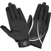 LeMieux Riding Gloves Soleil Mesh Black