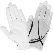 LeMieux Riding Gloves Soleil Mesh White