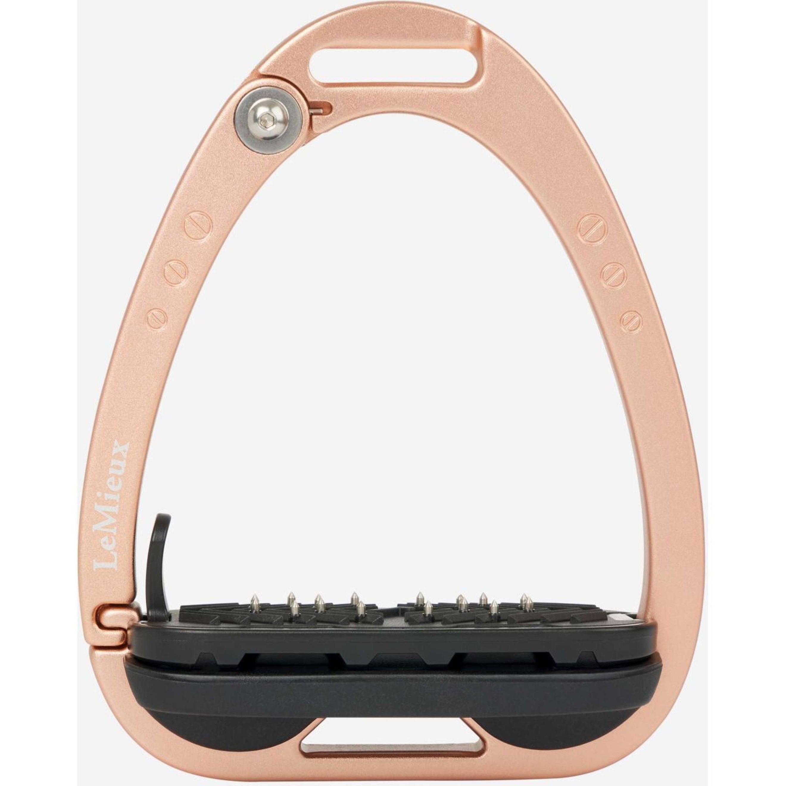 LeMieux Stirrups Vector Balance Rose Gold