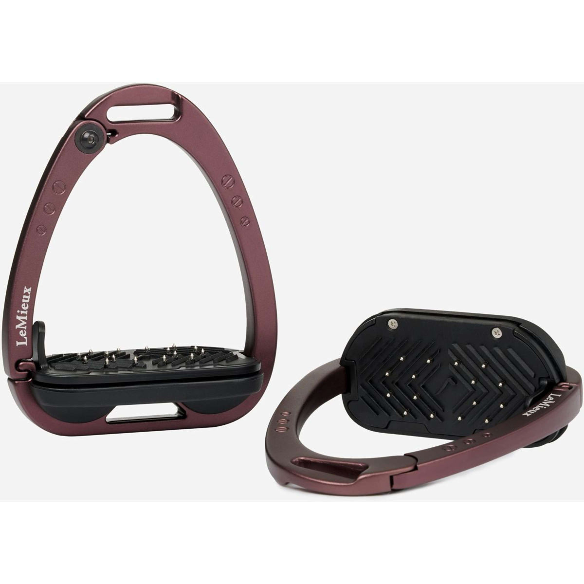 LeMieux Stirrups Vector Control Brown/Brown