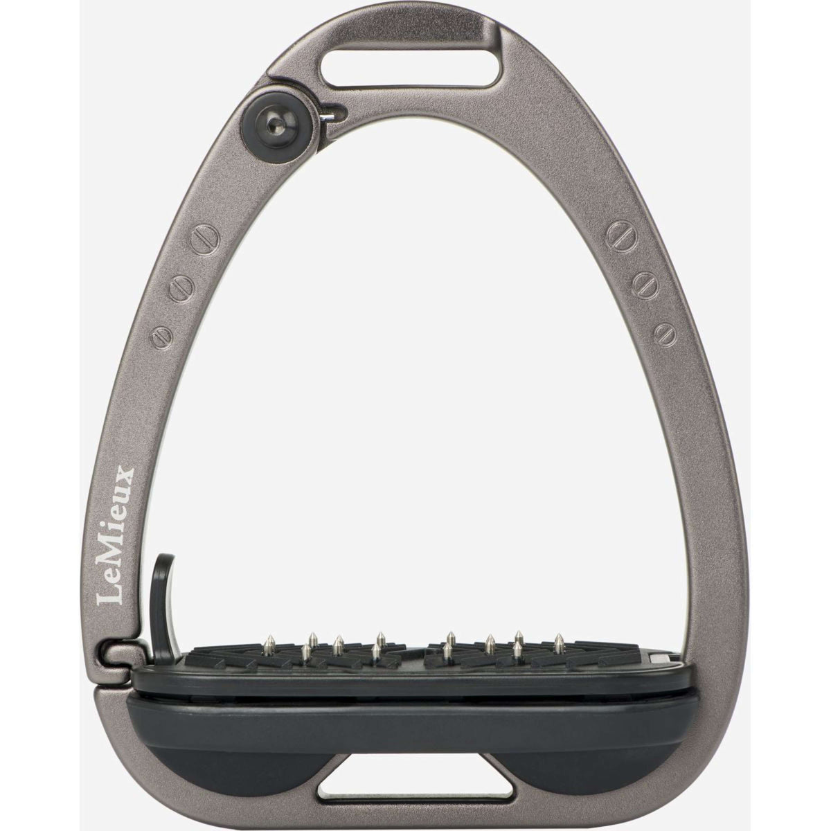 LeMieux Stirrups Vector Control Carbon Grey