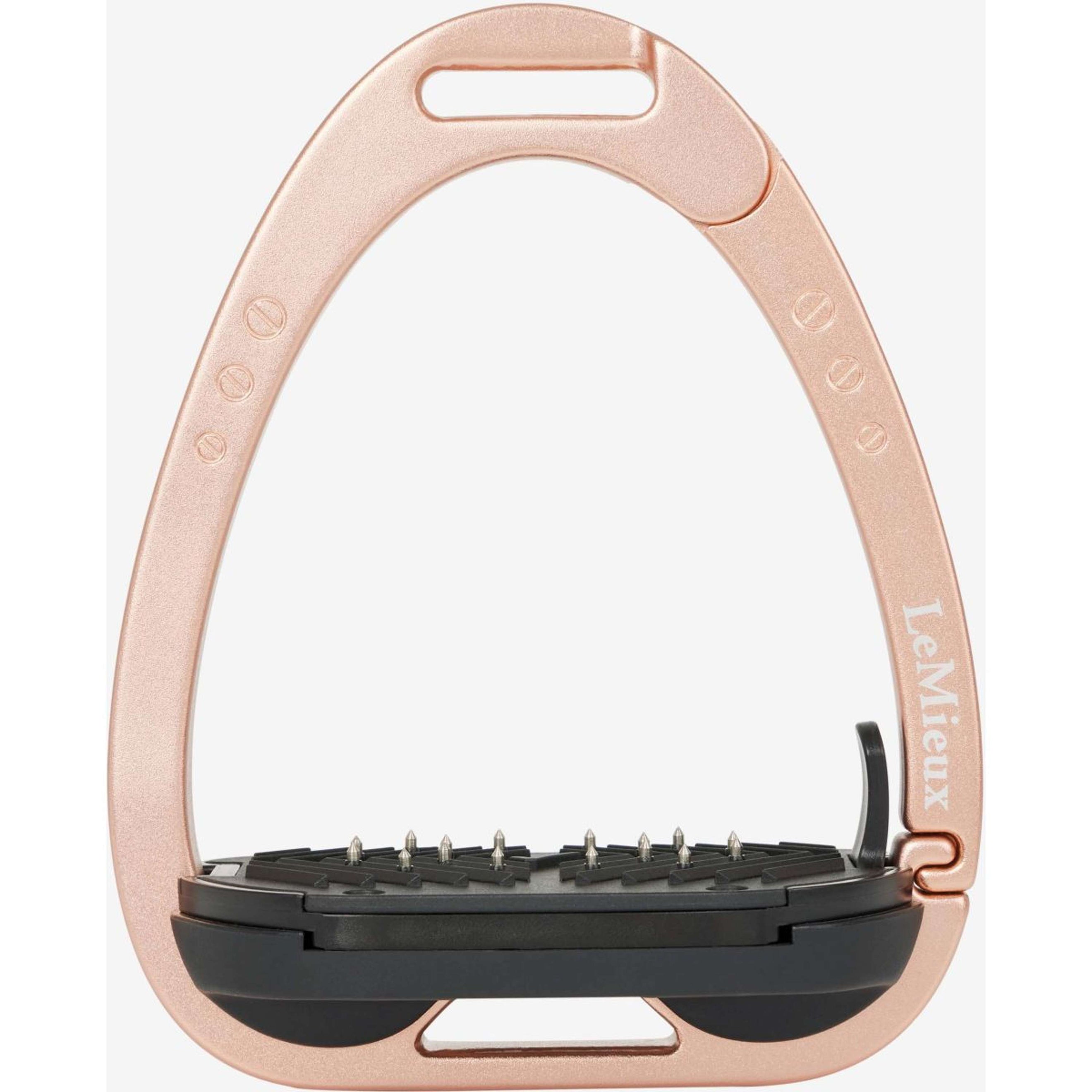 LeMieux Stirrups Vector Control Rose Gold