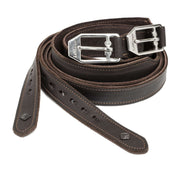 LeMieux Stirrup Straps Vector Pro Leather Brown