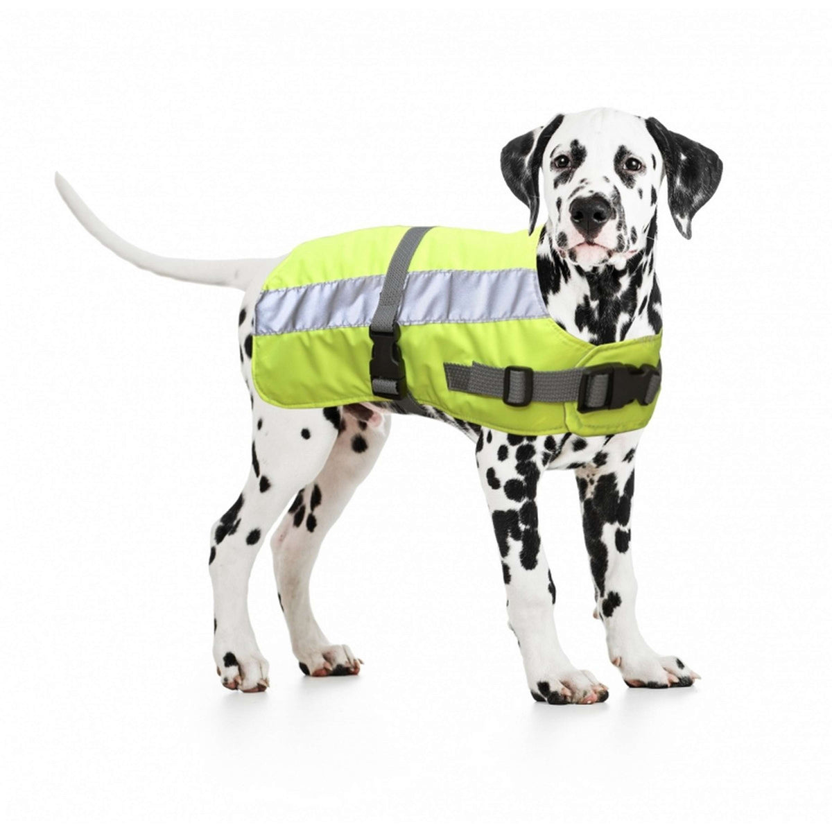 Duvo+ Flectalon Hi Vis Dog Jacket Yellow Yellow