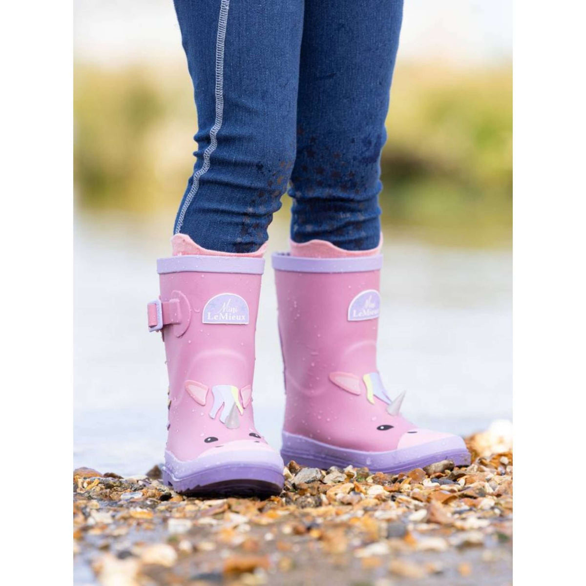 LeMieux Rain Boots Puddle Pals Welly Unicorn