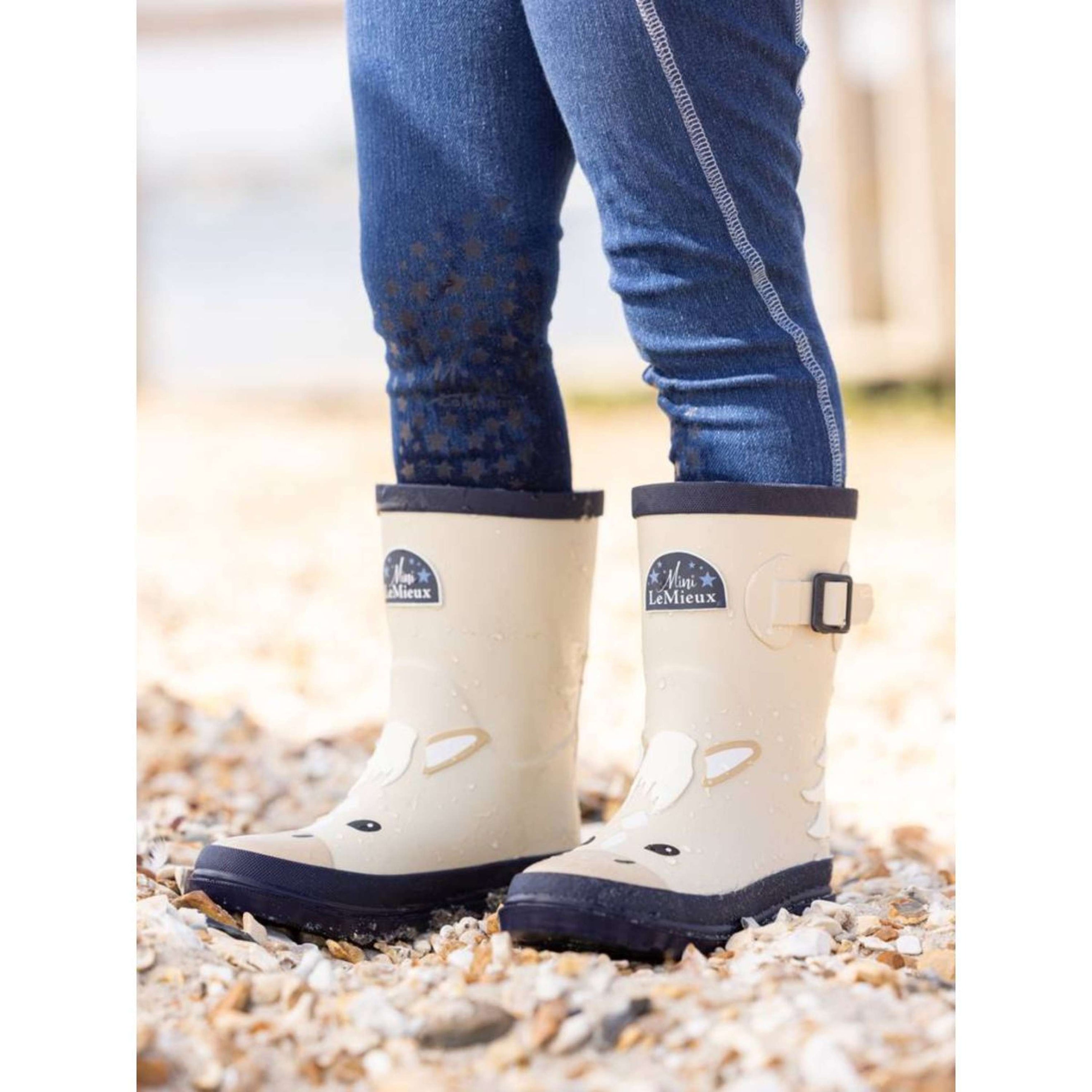 LeMieux Rain Boots Puddle Pals Welly Palomino