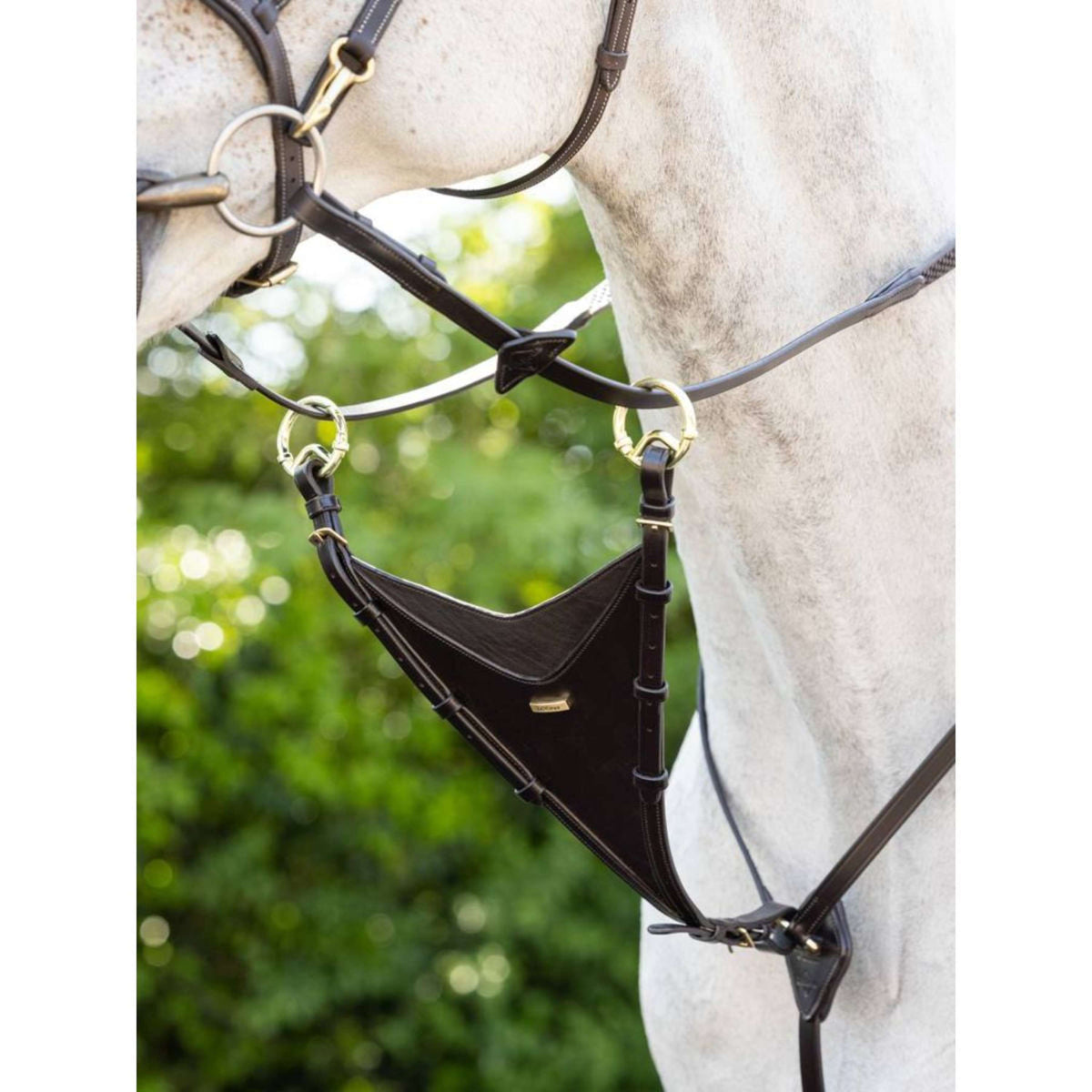 LeMieux Bib Martingale Kudos Brown/Brass