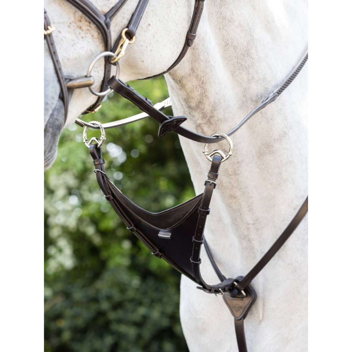 LeMieux Bib Martingale Kudos Brown/Silver