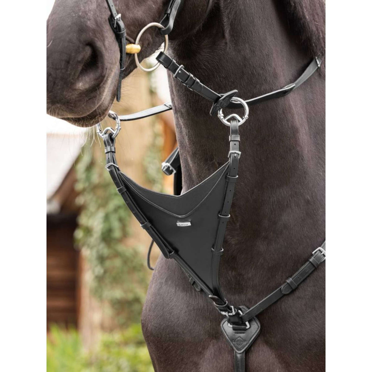 LeMieux Bib Martingale Kudos Black/Silver