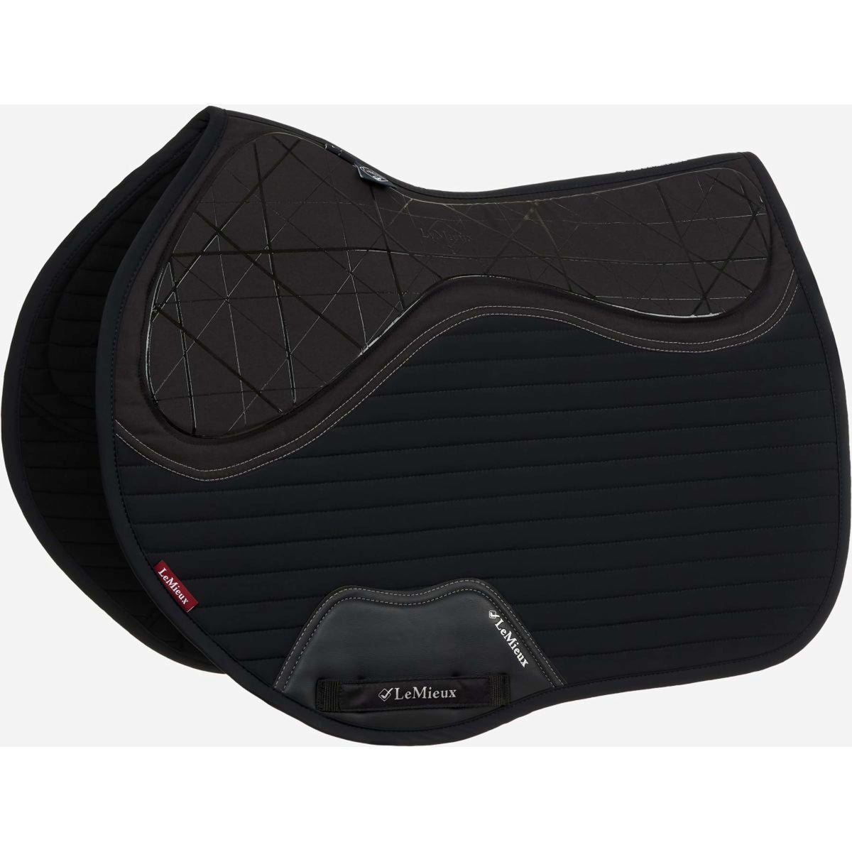 LeMieux Saddlepad Soft Shell Anti Slip CC Black