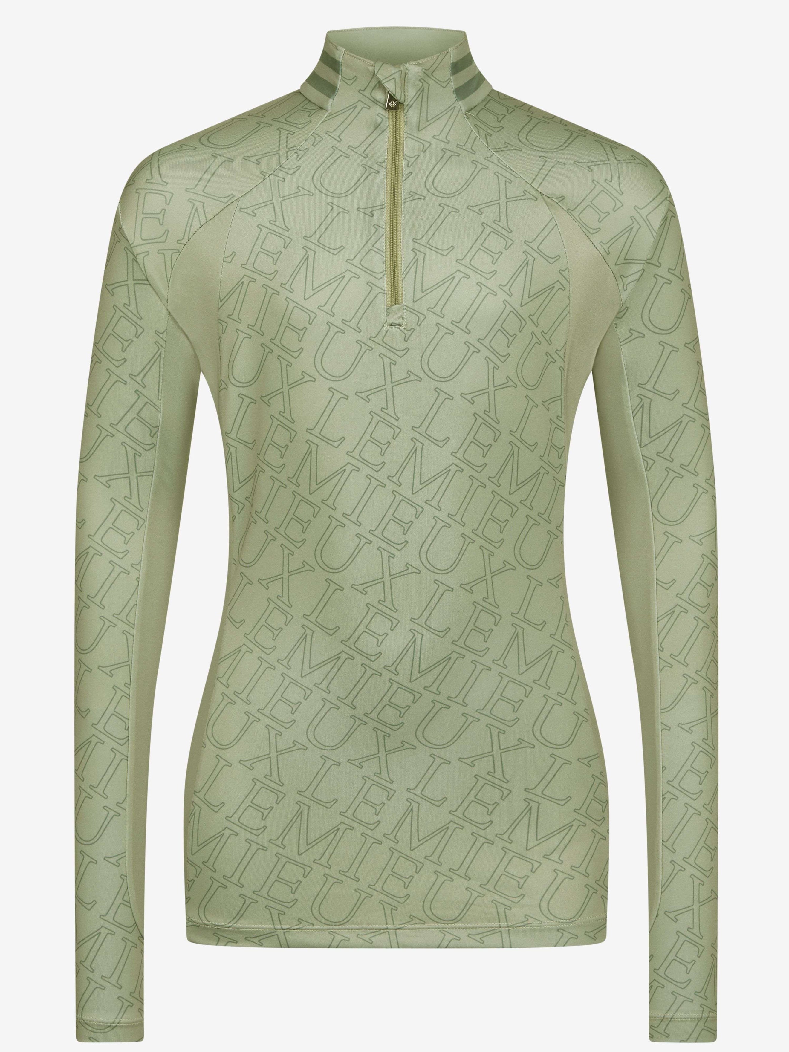 LeMieux Shirt Young Rider Frieda Base Layer Fern