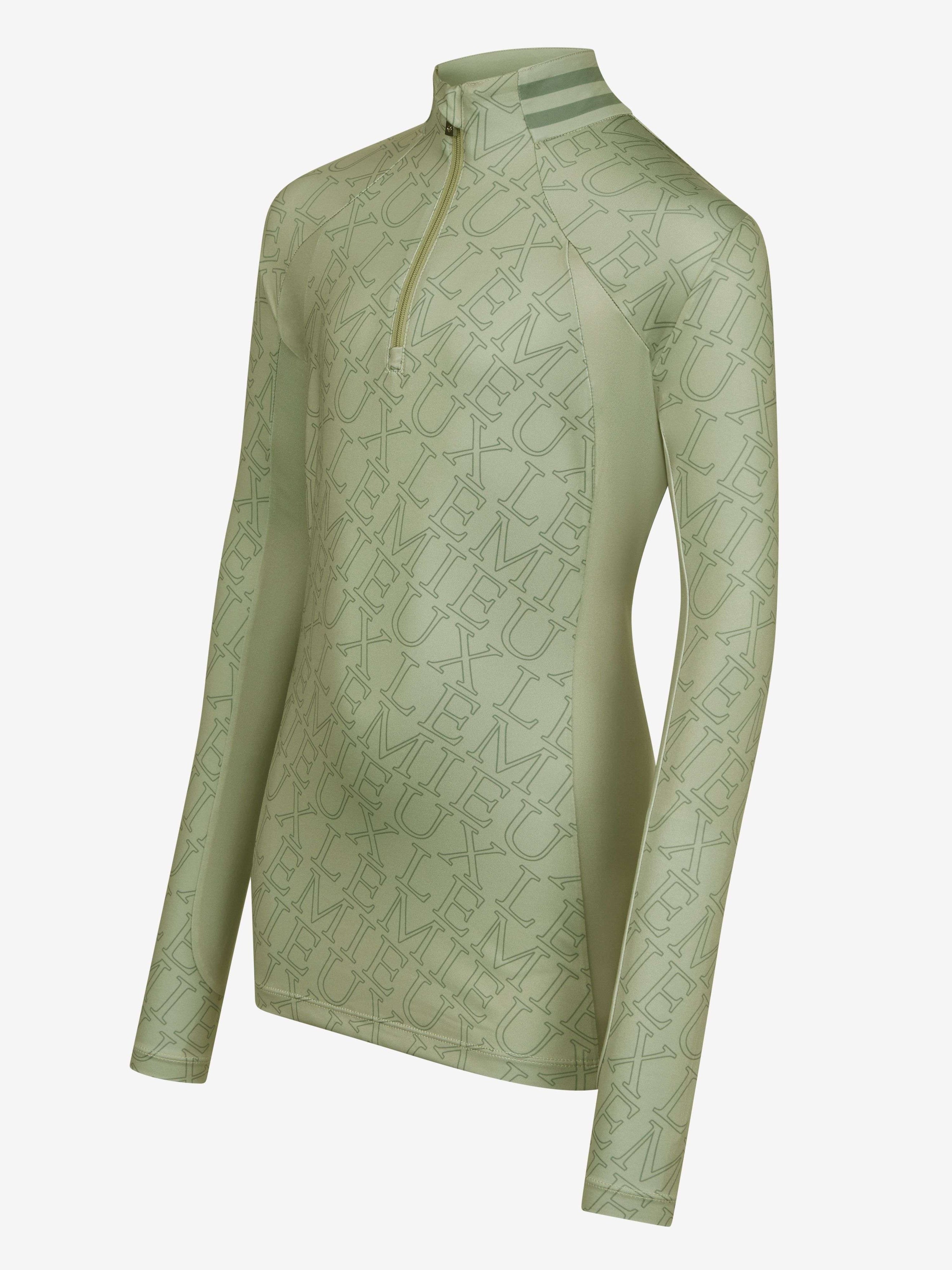 LeMieux Shirt Young Rider Frieda Base Layer Fern