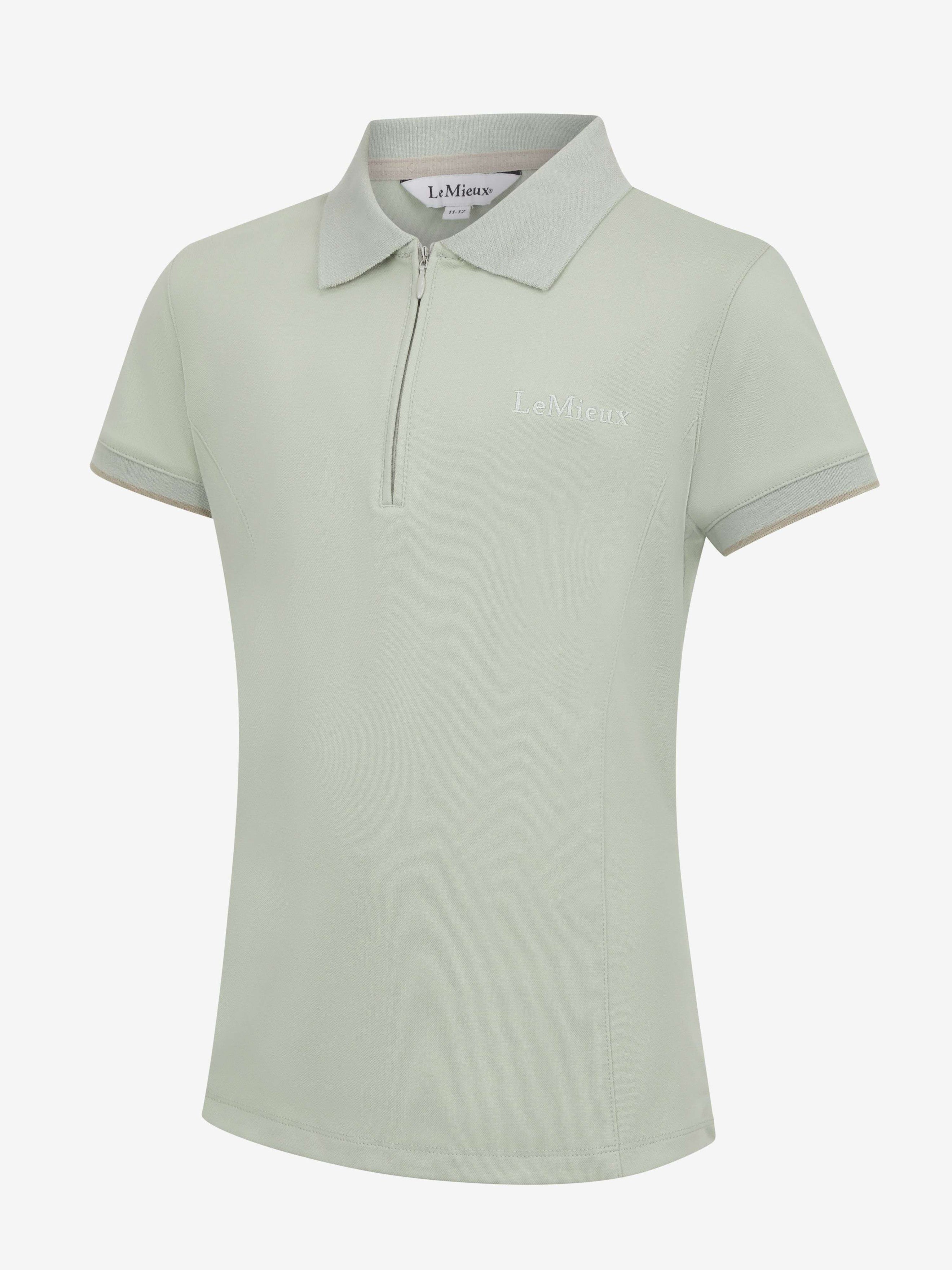 LeMieux Poloshirt Young Rider Pistachio