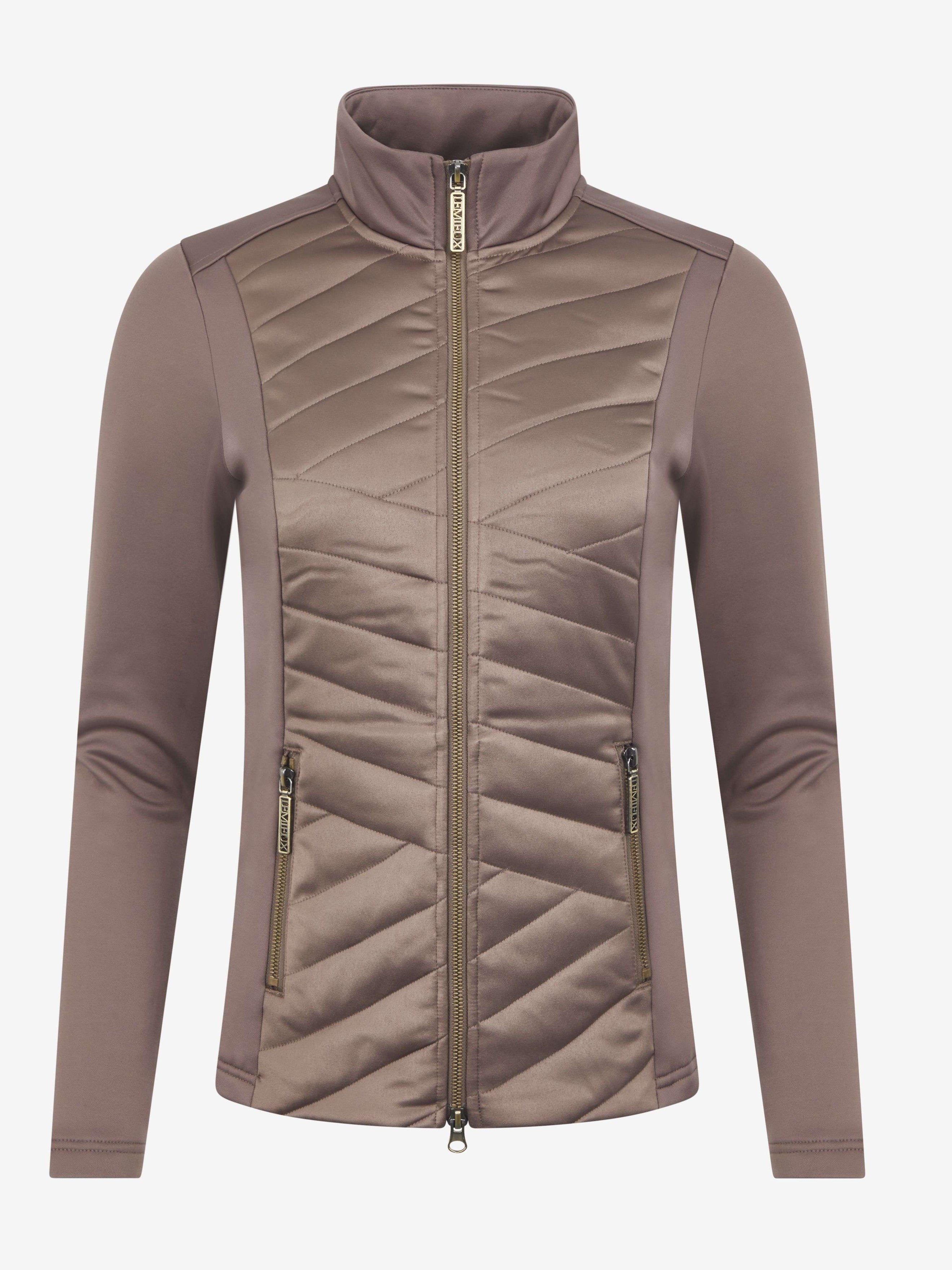 LeMieux Zip-Hoodie Dynamique Walnut