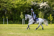 LeMieux Saddlepad Classique Suede Jumping Jay Blue