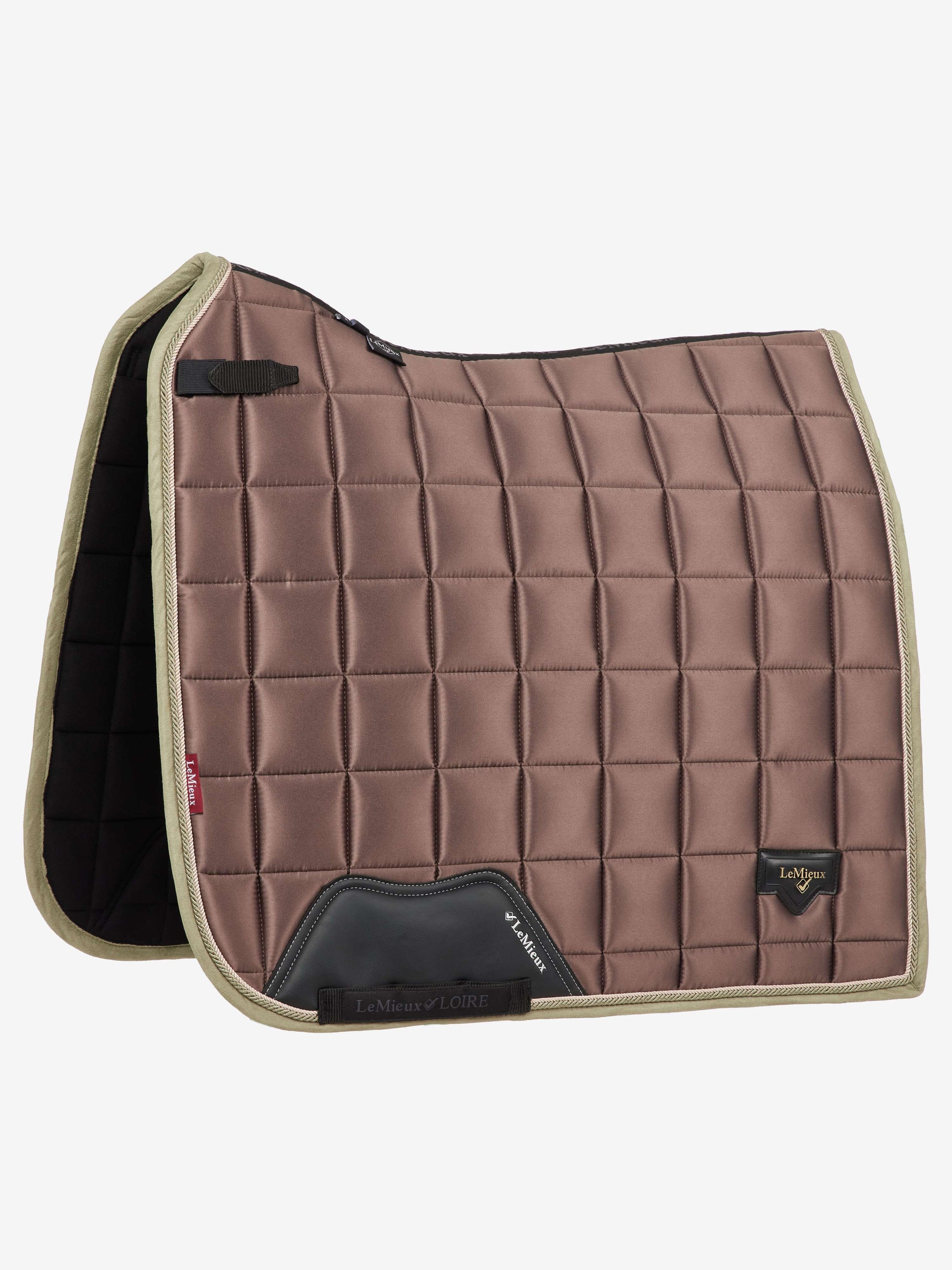 LeMieux Saddlepad Loire Classic Dressage Walnut