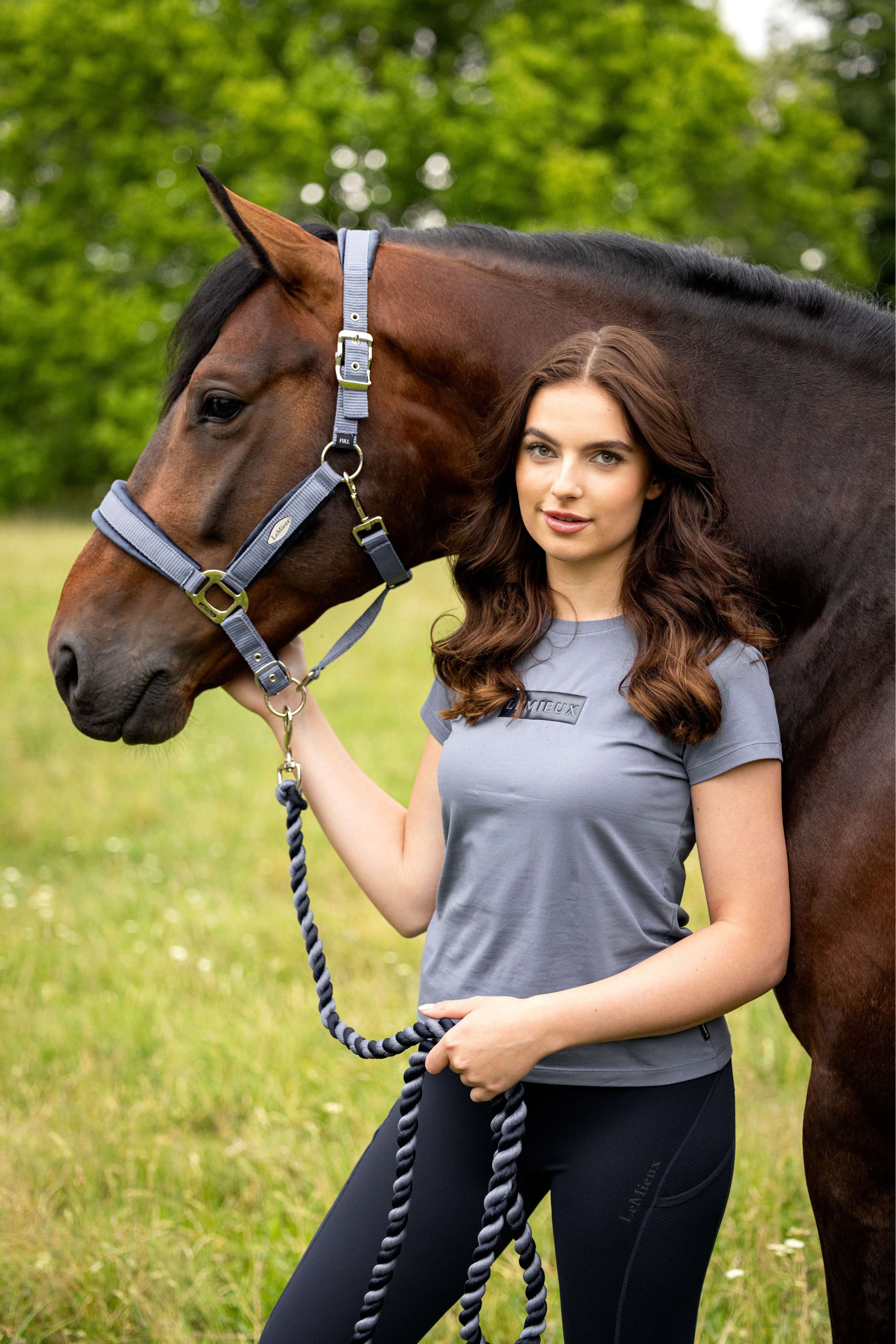 LeMieux Halter Versailles Jay Blue