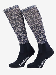 LeMieux Socks Footsie Florence Child Navy