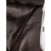 LeMieux Reins Webbed Continenal Black/Silver