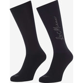 LeMieux Socks Sparkle Competition Black