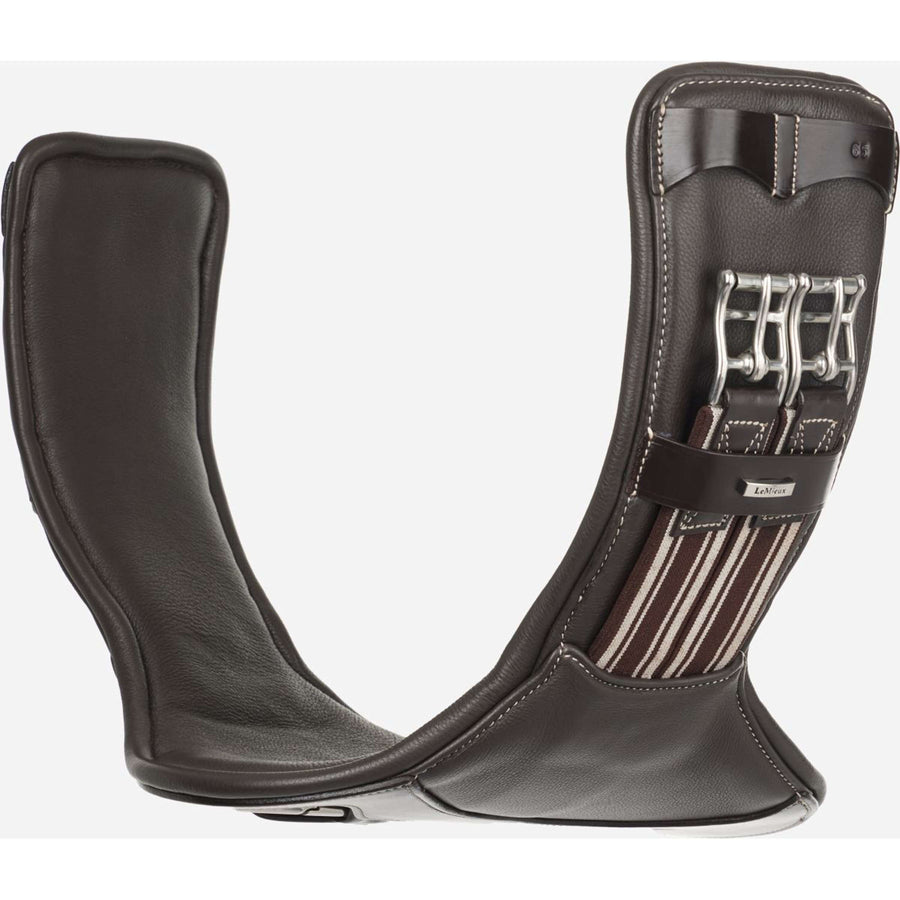 LeMieux Girth Arika Contoured Short Brown