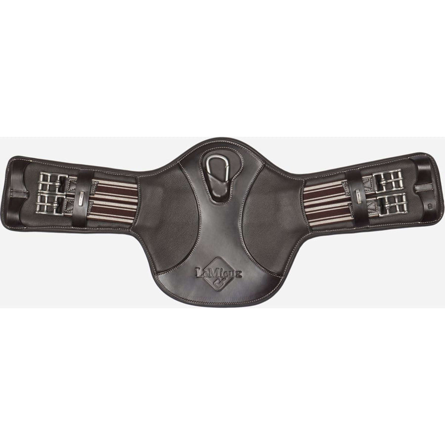 LeMieux Girth Arika Contoured Short Brown