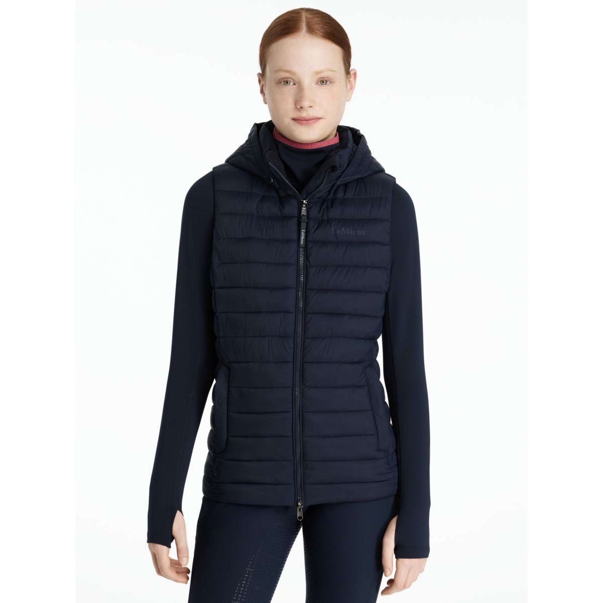 LeMieux Bodywarmer Young Rider Ruby Navy