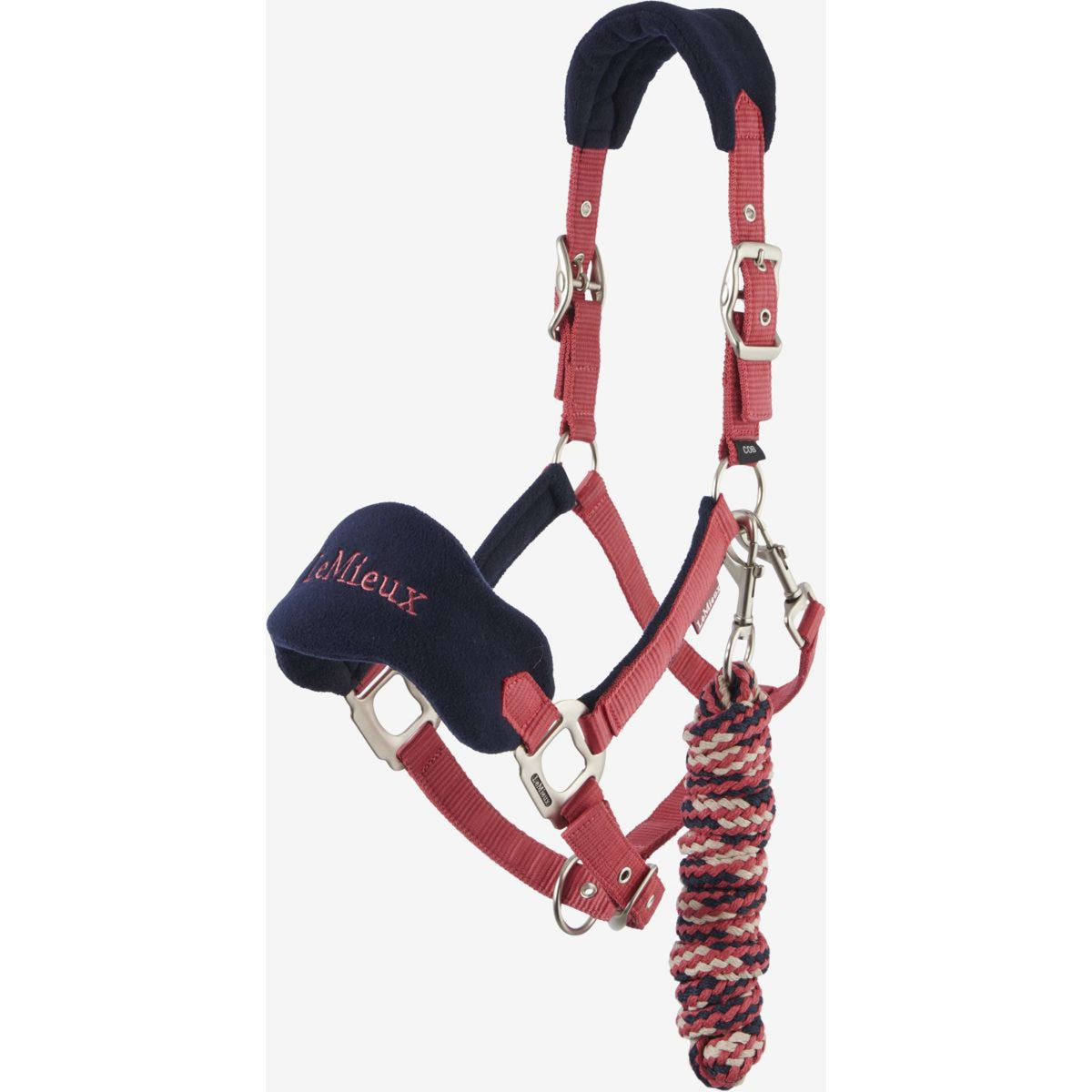 LeMieux Head Collar Set Vogue Cranberry