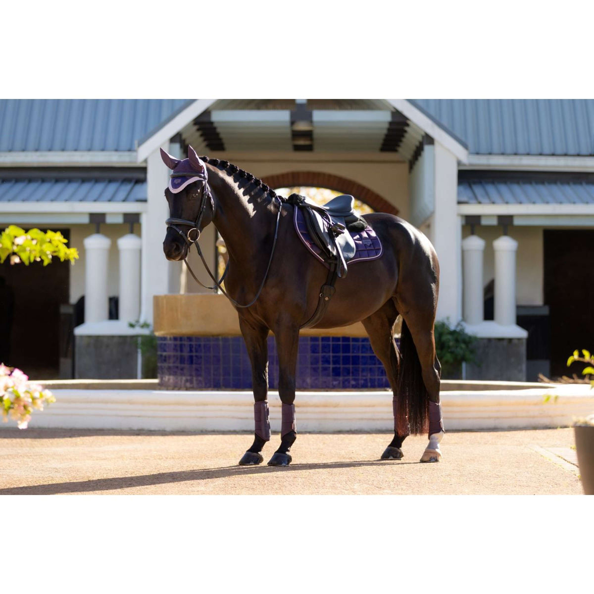 LeMieux Saddlepad Merino Loire Classic Jumping Juniper