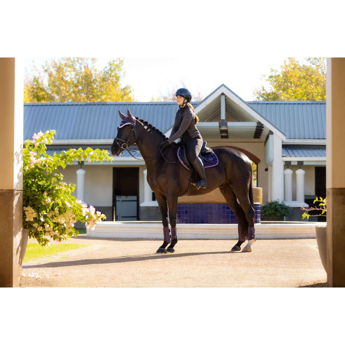 LeMieux Saddlepad Merino Loire Classic Jumping Juniper