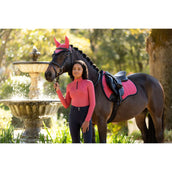 LeMieux Saddlepad Suede General Purpose Cranberry