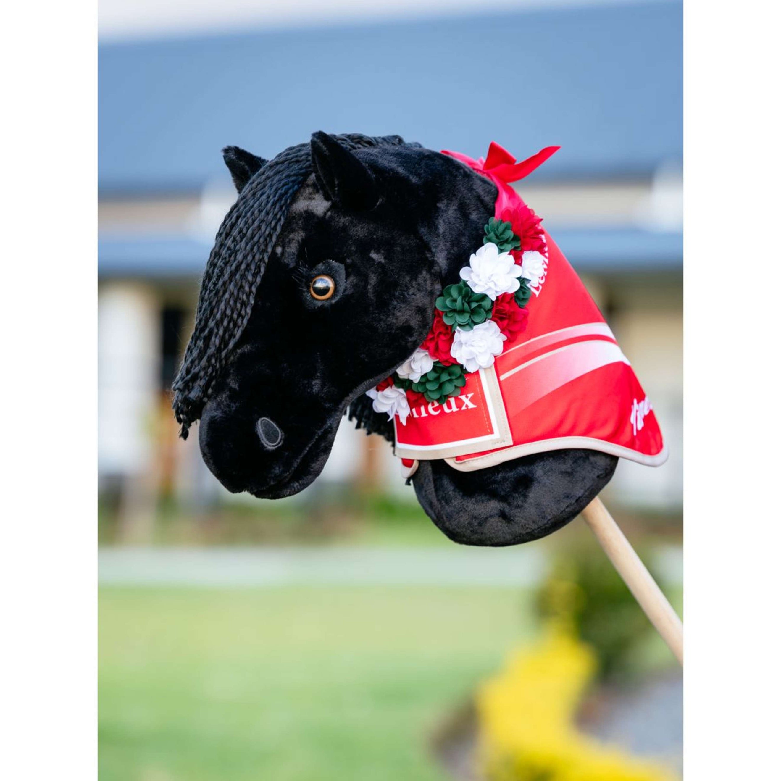 LeMieux Hobby Horse Flower Sash Red LeMieux Hobby Horse Flower Sash Red